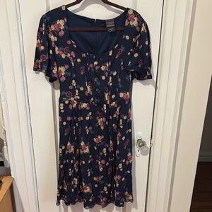 Torrid OutlanderFloral Navy Dress
